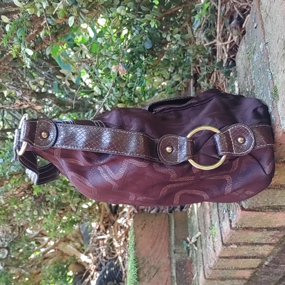 Treviso Brown and Bronze Shoulder Bag - Picture 3 of 10